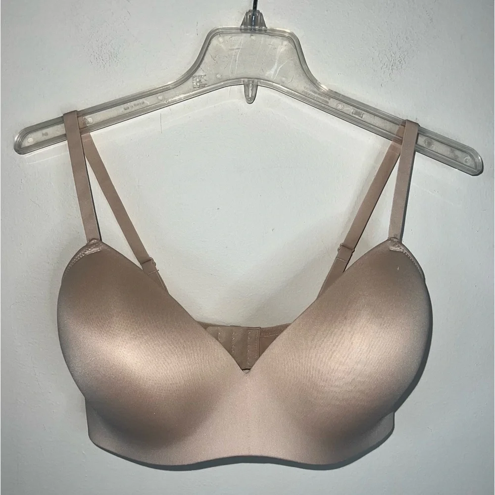 Maidenform Self Expressions Convertible Wireless Bra Nude Cream 38D Style SE0583